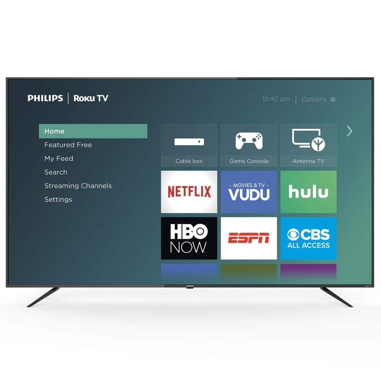 philips 75" tv