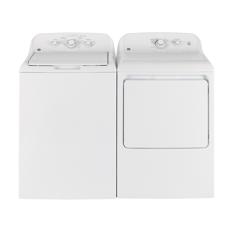 Rent to Own GE Appliances 4.4 cu. ft. Top Load Washer & 6.2 cu. ft
