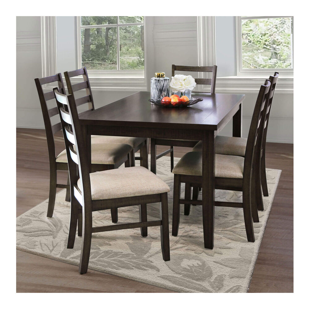 Rent To Own Abbyson Living 7 Piece Chandler Dining Room Collection