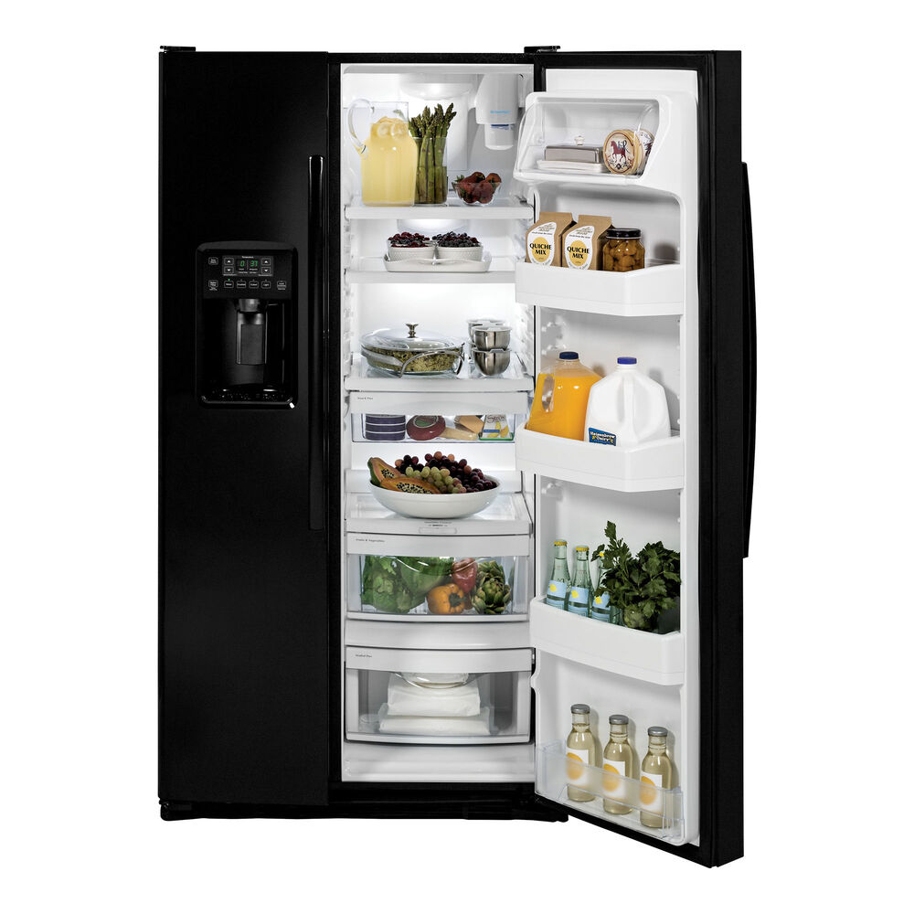 Rent to Own GE Appliances 25.3 cu. ft. SidebySide Refrigerator with