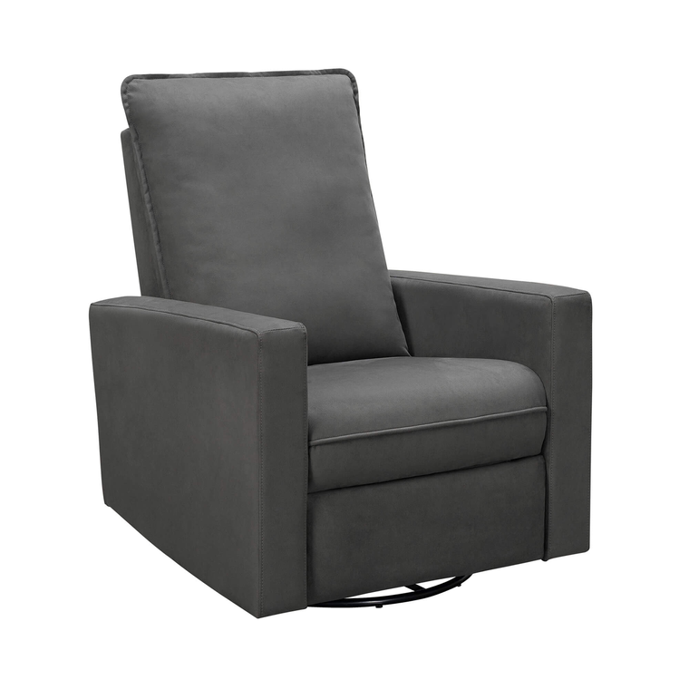 Reagan Swivel Glider Recliner - Char