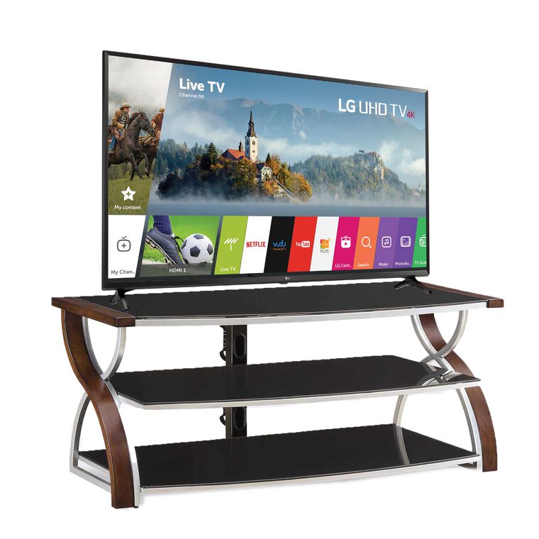 To Own Tv Stands And Entertainment Centers Aaron S 4k Uhd Led Smart Tv 54 Lg Electronics