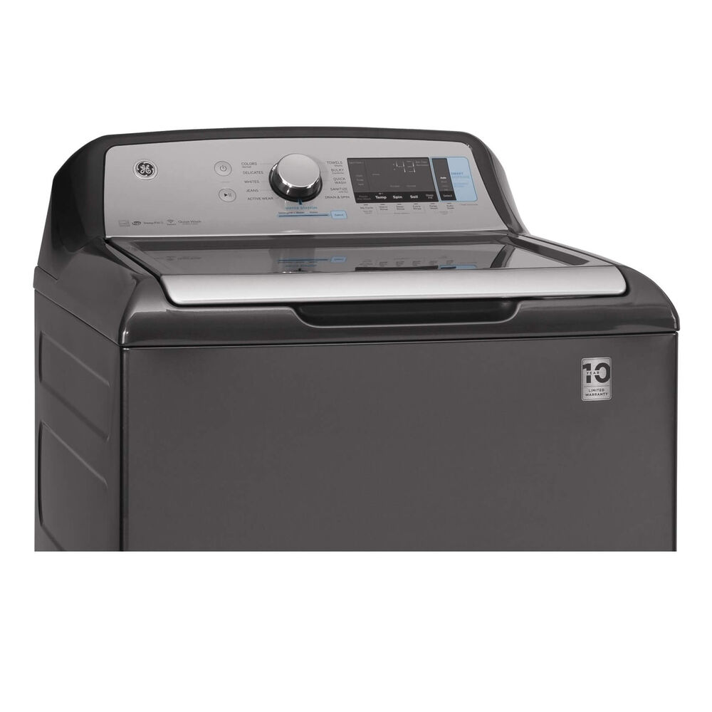 Rent To Own Ge Appliances 5 2 Cu Ft He Top Load Washer 7 4 Cu Ft Electric Steam Dryer At Aaron S Today