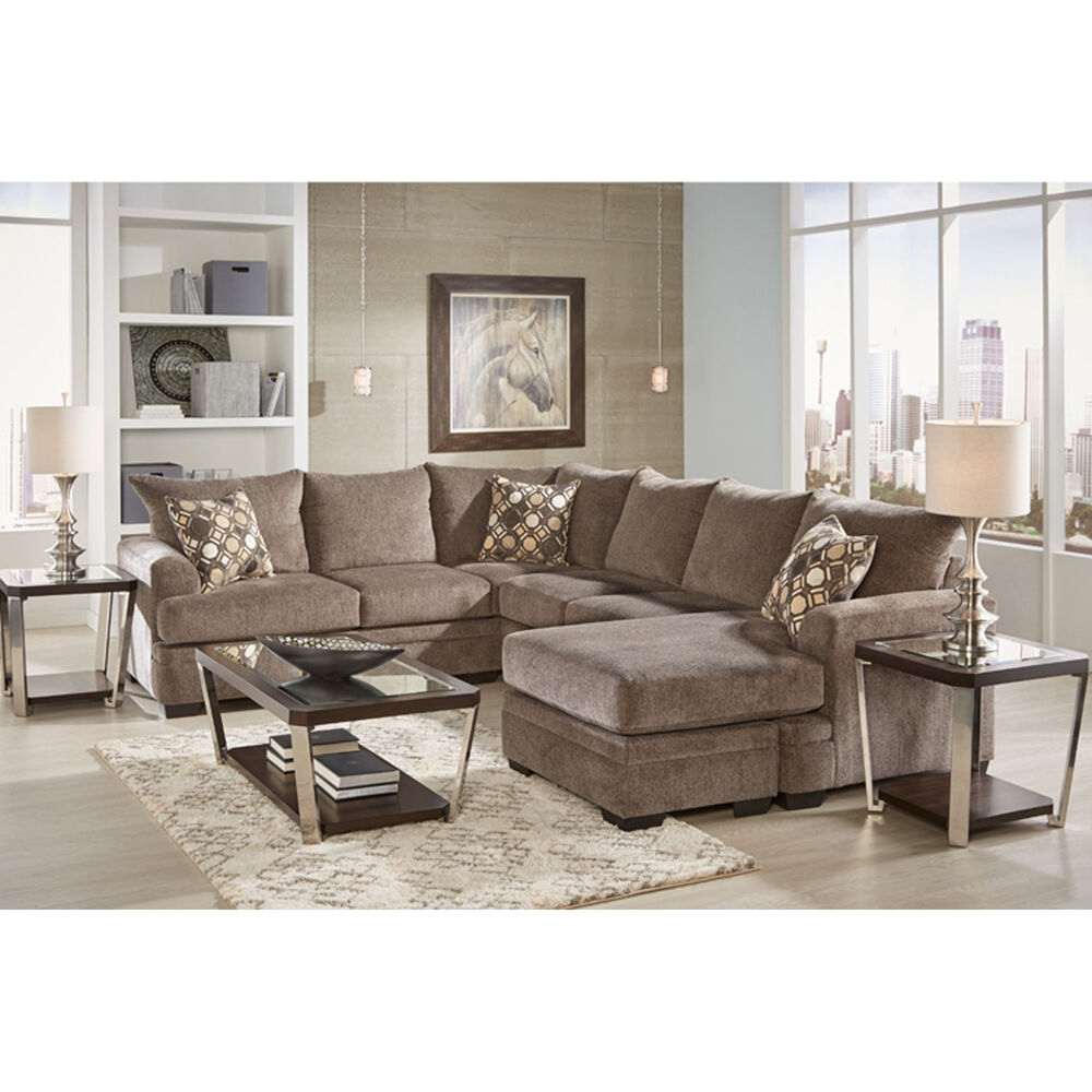 Rent to Own Woodhaven 2-Piece Kimberly Sectional Living ...