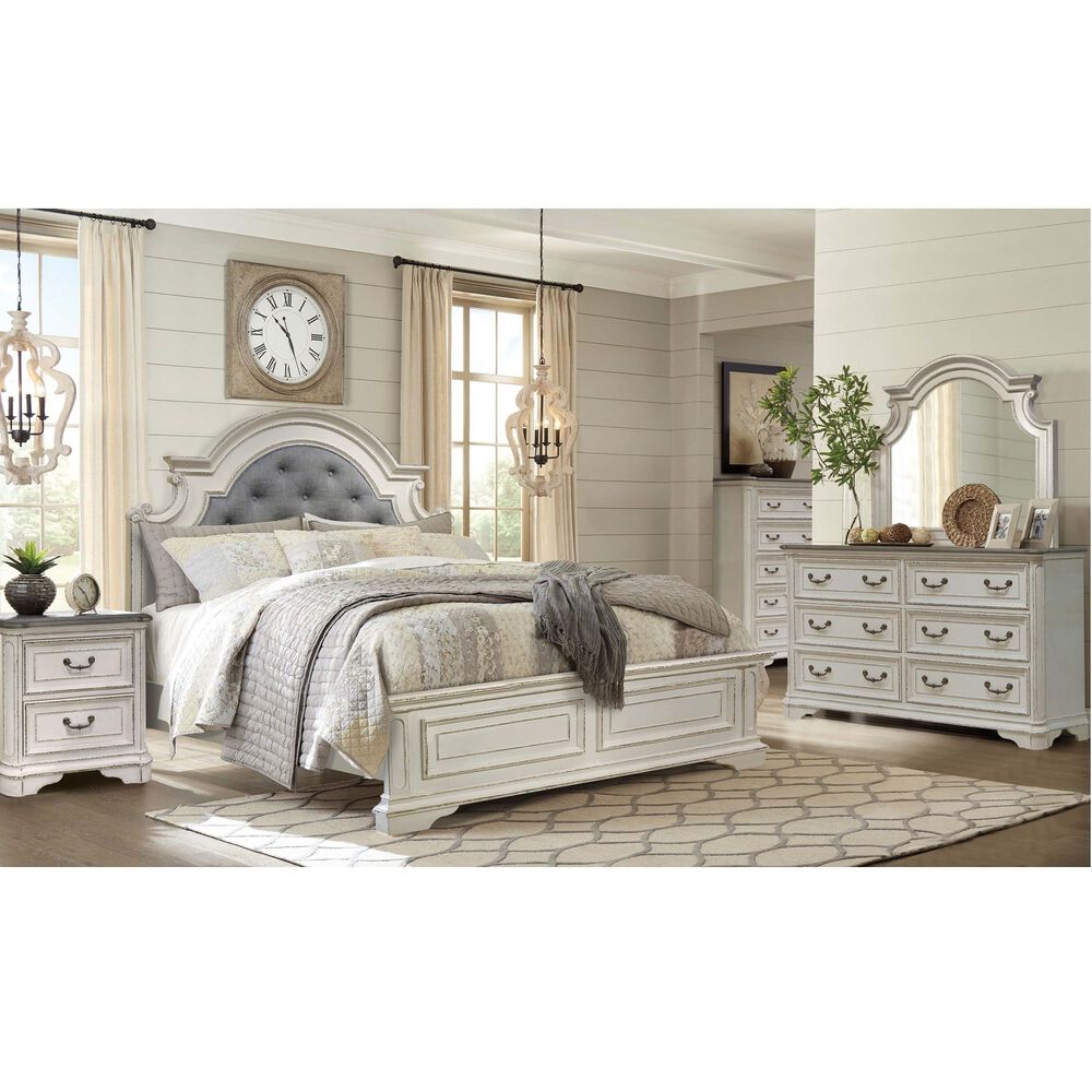 11 Piece Madison King Bedroom Collection With Pillow Top Mattress