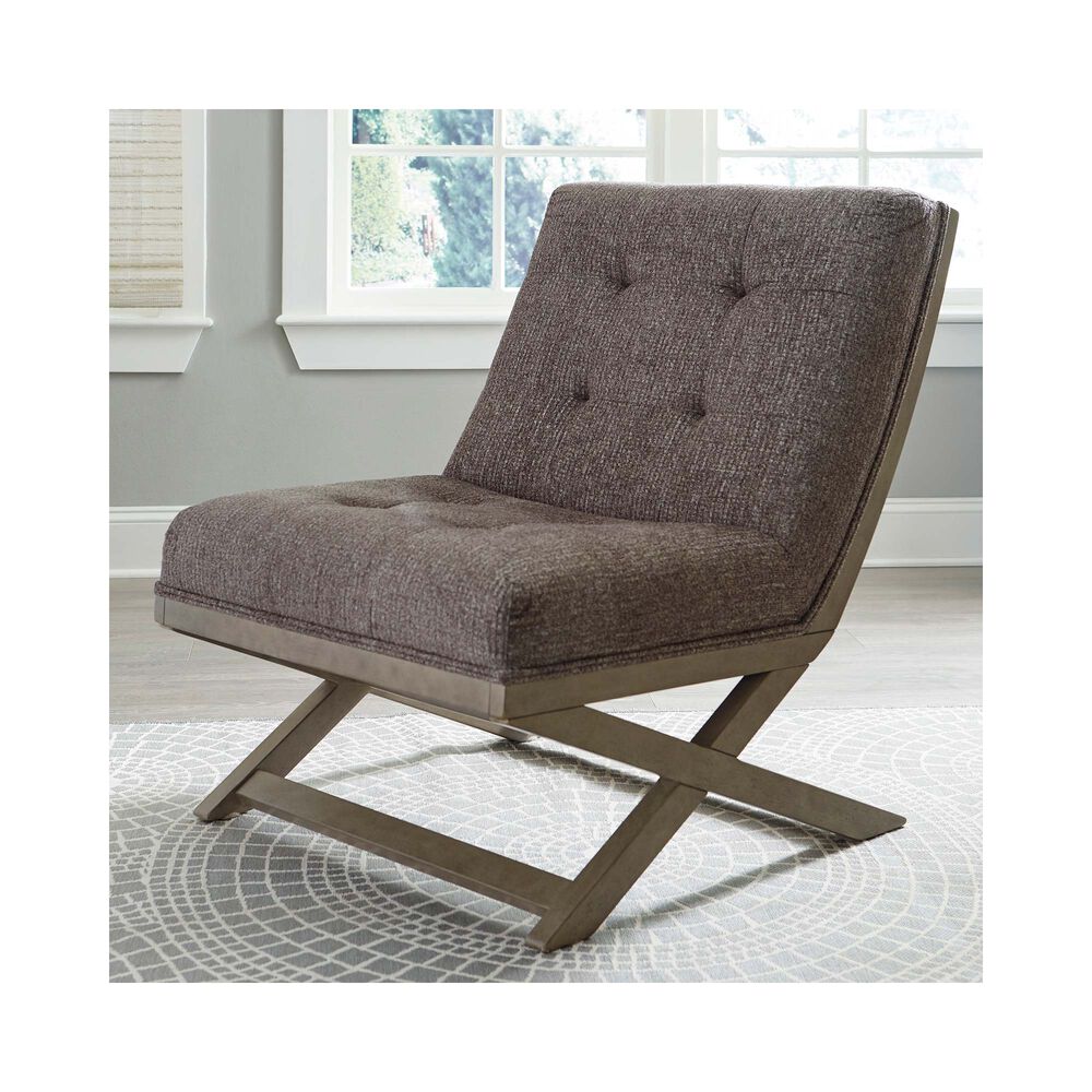 Rent to Own Ashley Sidewinder Accent Chair Taupe at