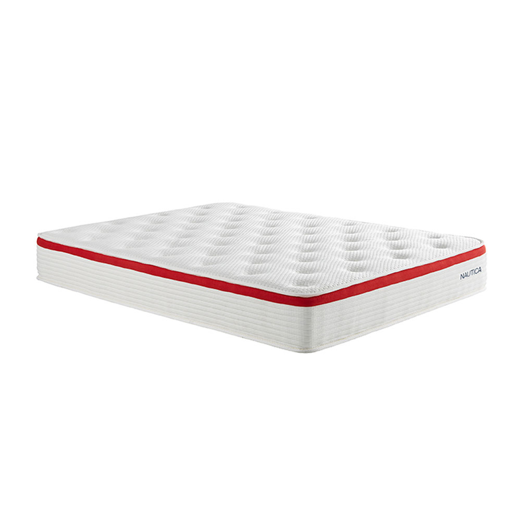 10" Tight Top Medium Queen Hybrid Boxed Mattress w/ Foundation & Protectors