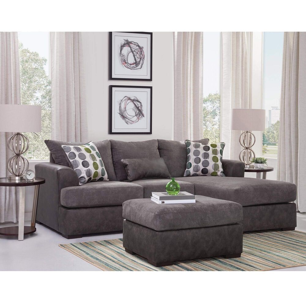 Rent To Own Woodhaven 2 Piece Envy Chaise Sofa And Ottoman At Aaron S Today