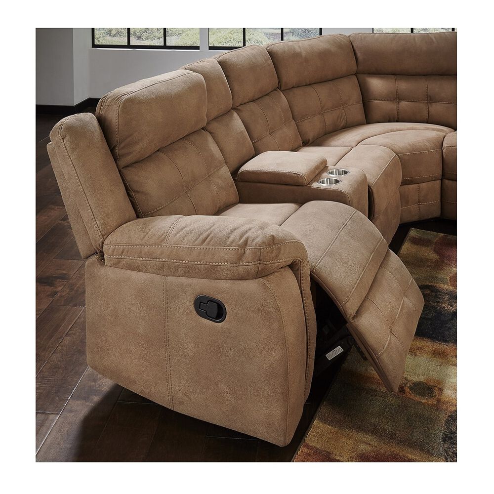 Rent To Own Amalfi 3 Piece Cobalt Reclining Sectional Living Room Collection At Aaron S Today