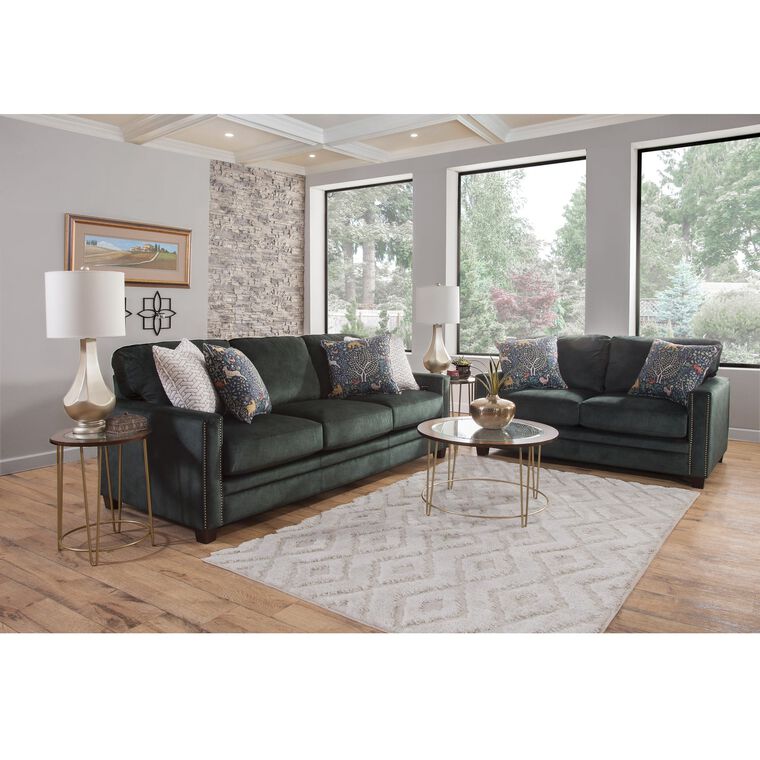 Woodhaven Industries Sofa Loveseat Sets 2 Piece Janelle Living 2 Piece Janelle Living Room Collection