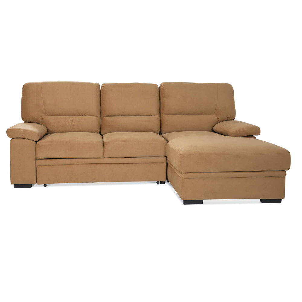 Rent To Own Amalfi 2 Piece Sybil Sectional Chaise Sleeper Sofa