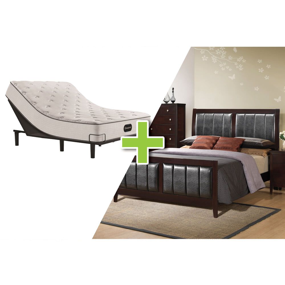 Rent To Own Elements International 7 Piece Lawrence Queen Bedroom