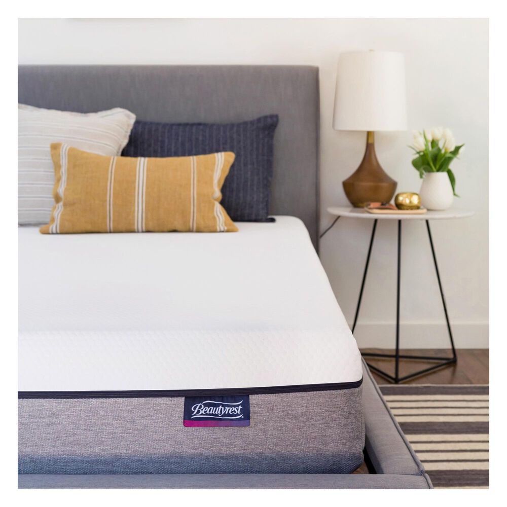 Rent To Own Beautyrest 10 Tight Top Plush Twin Gel Memory Foam Boxed Mattress With Mattress Protector At Aaron S Today