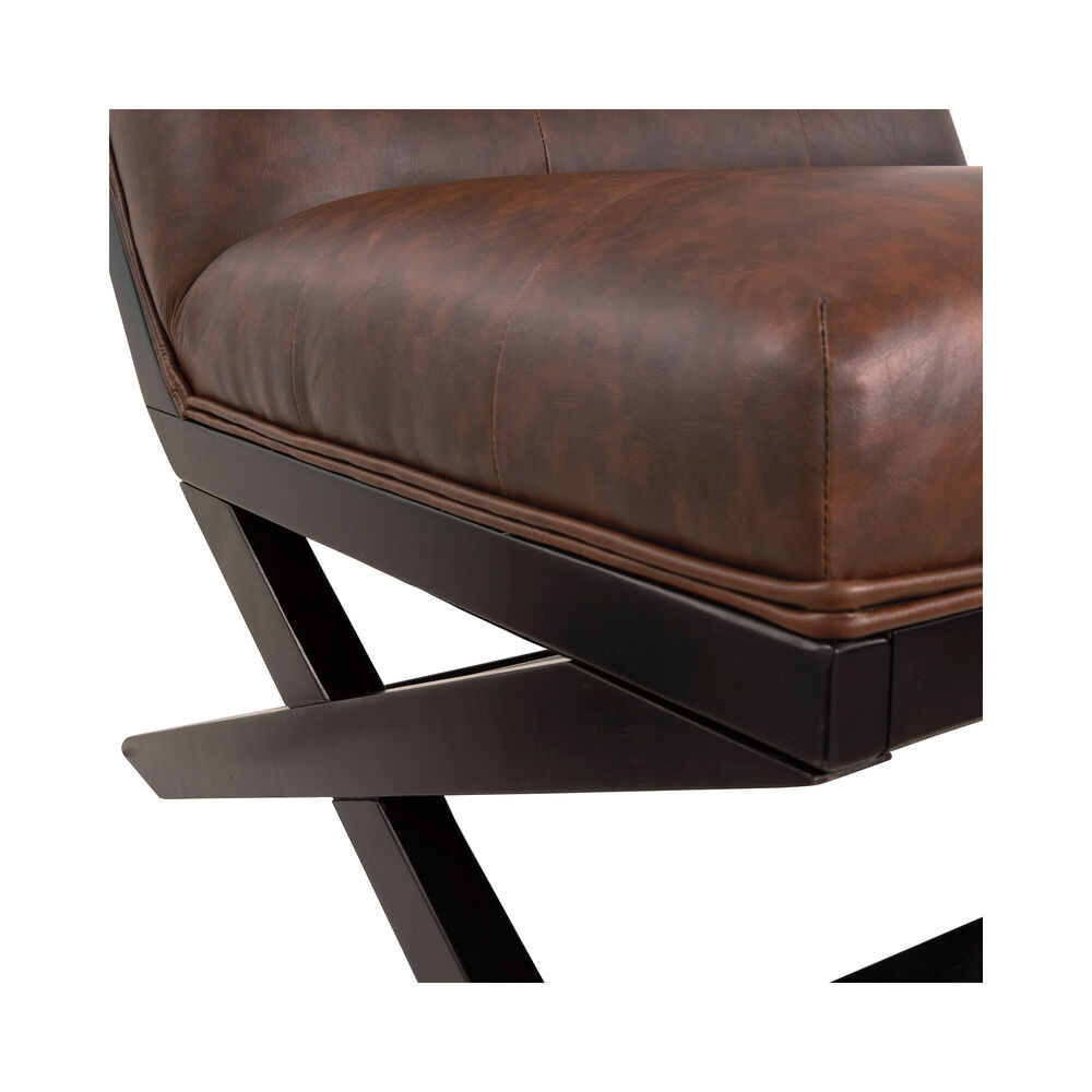 Rent To Own Ashley Sidewinder Accent Chair Brown At Aaron S Today