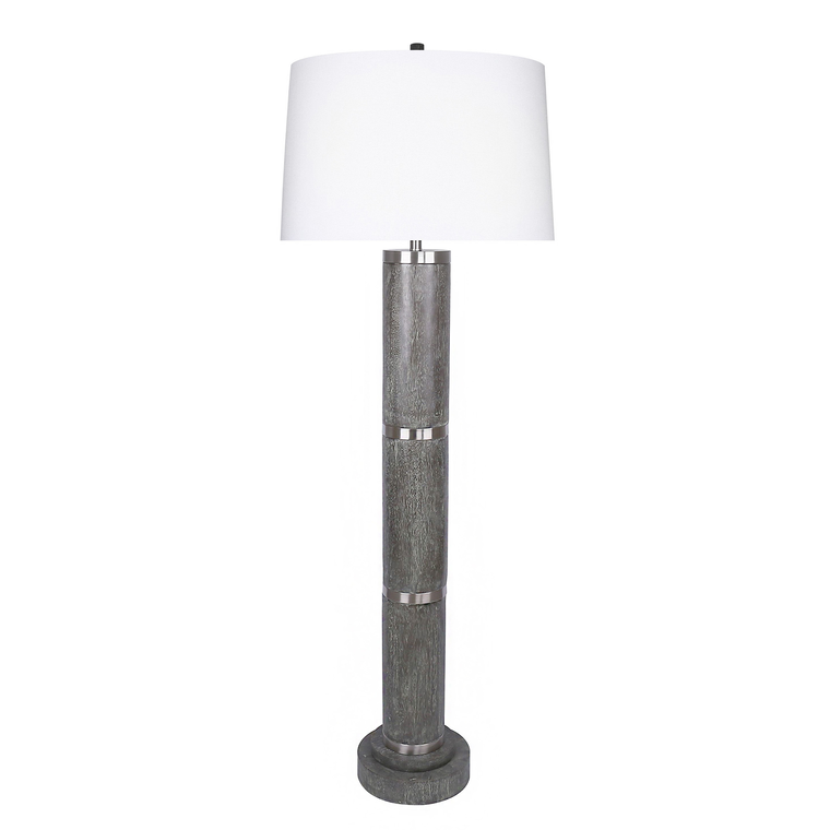 wood floor lamp
