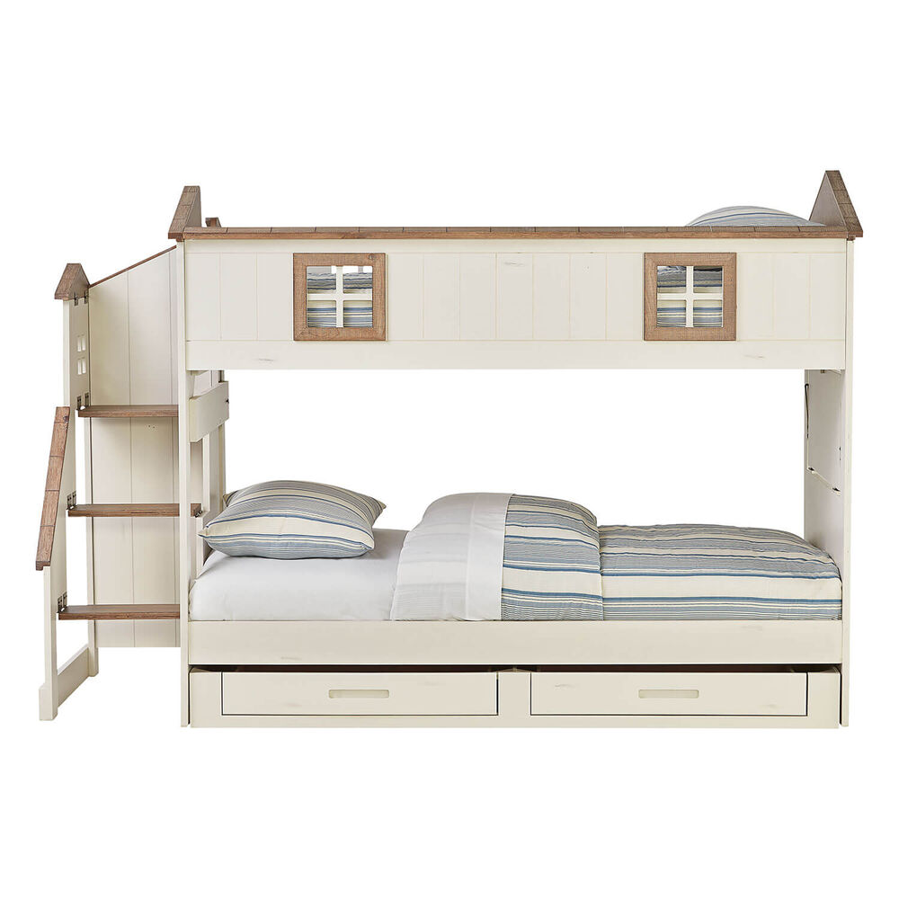 Rent To Own Oak Furniture West Home Sweet Home Twin Over Twin