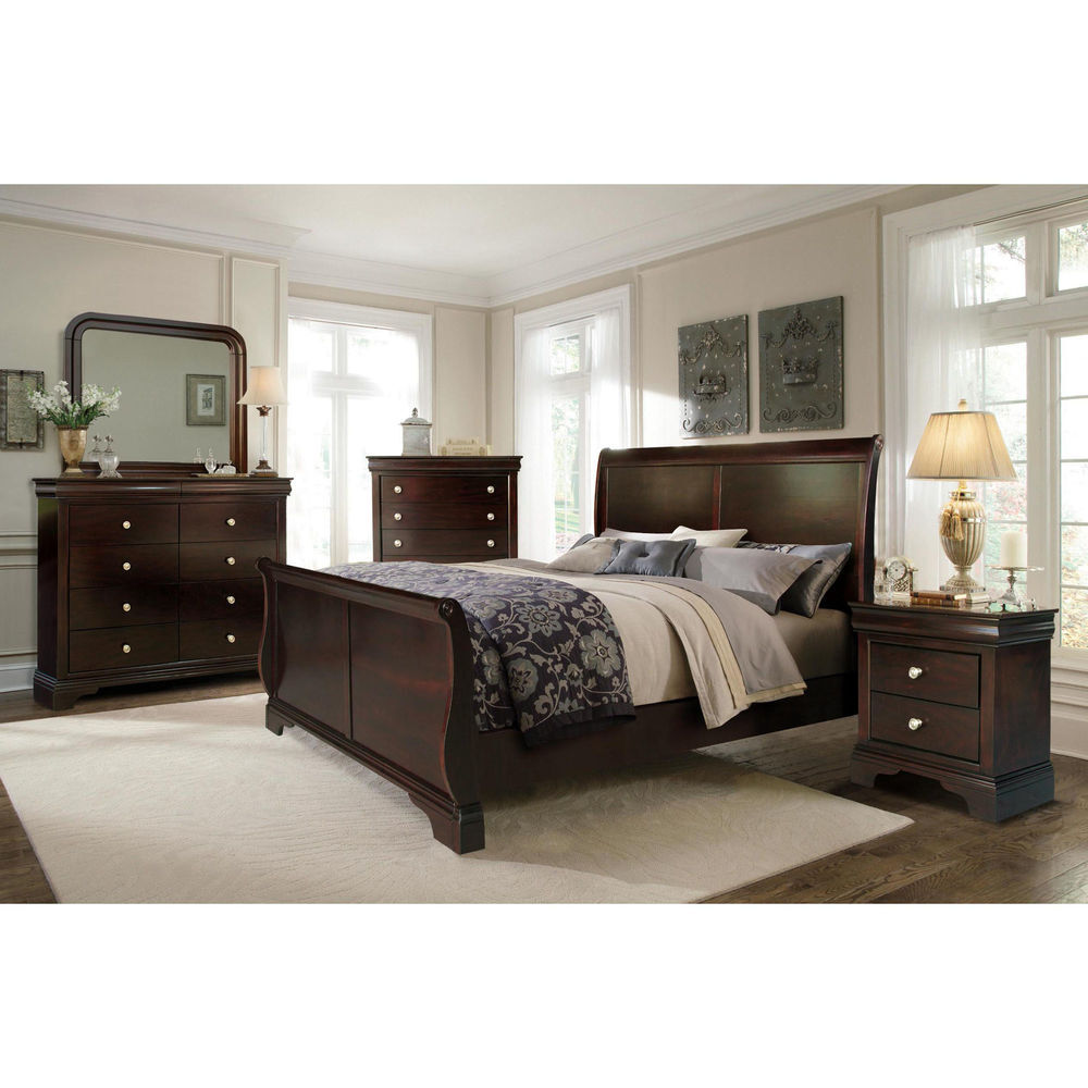 7 Piece Dominique King Bedroom Collection