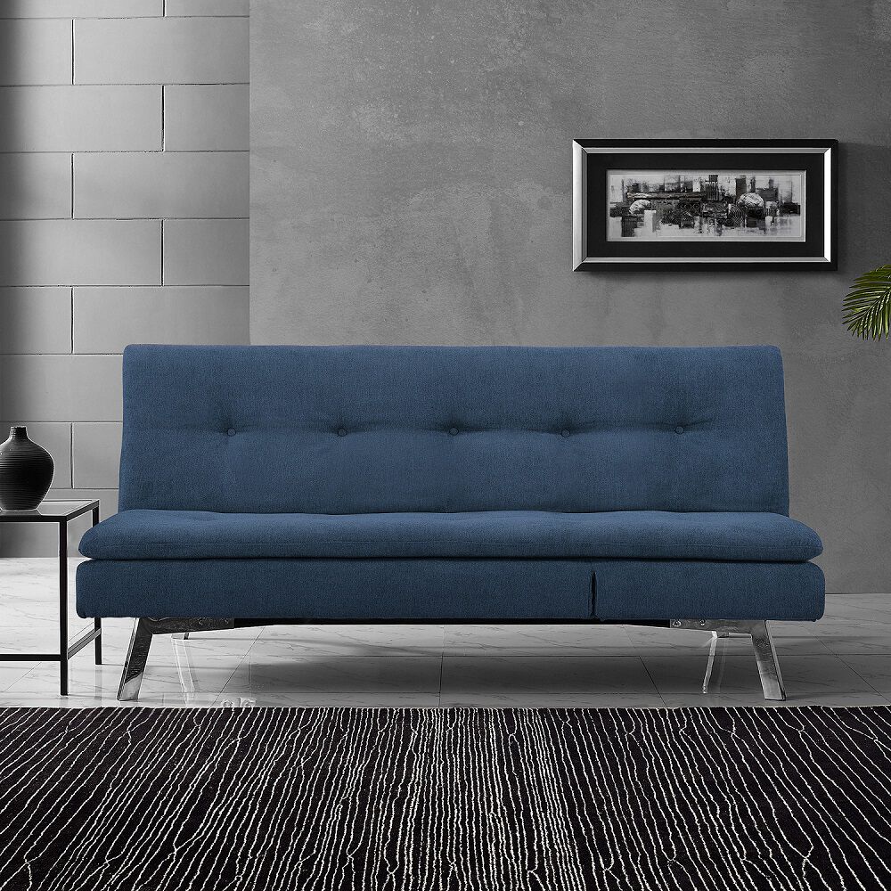 Rent To Own Sealy Sofa Convertibles Chicago Cozy Navy Convertible