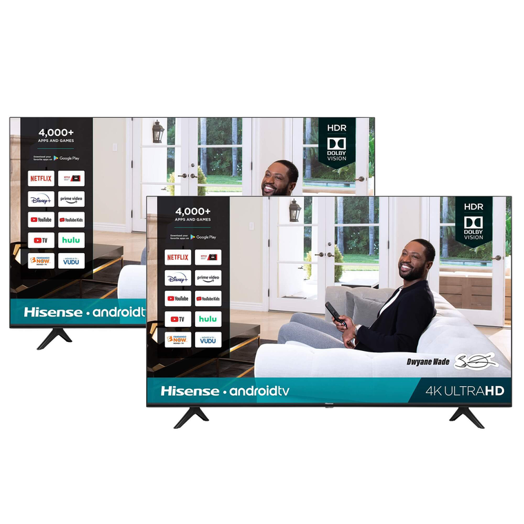 2 TV Bundle - Two 43" Class 4K UHD Smart TVs