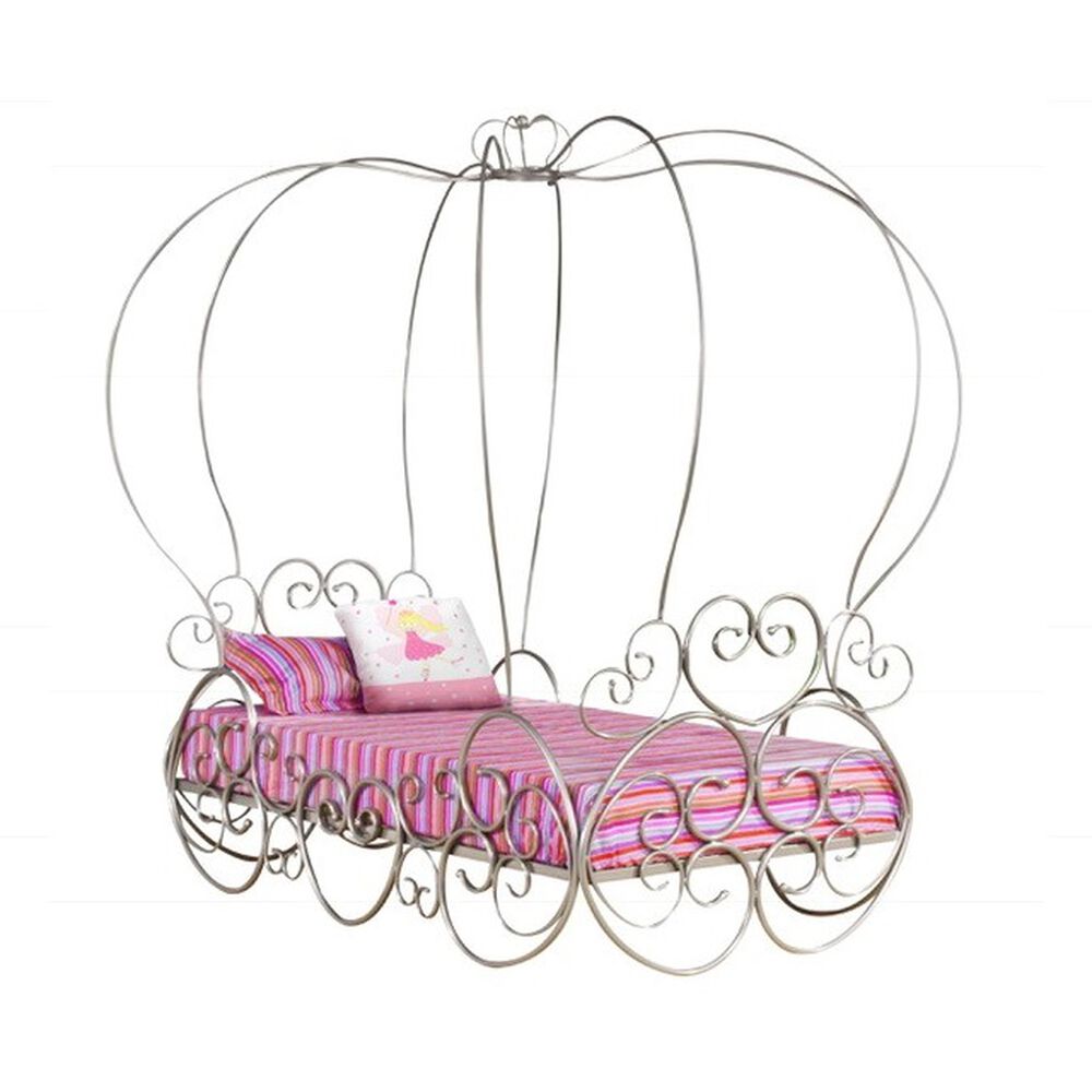 Rent To Own Acme Furniture 4 Piece Pryia Twin Canopy Bed