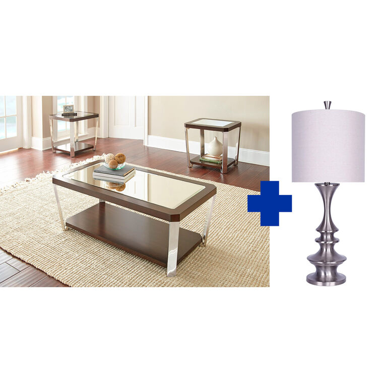 To Own Rugs Lamps Tables Aaron S 5 Piece Truman Living Room Accessories Collection