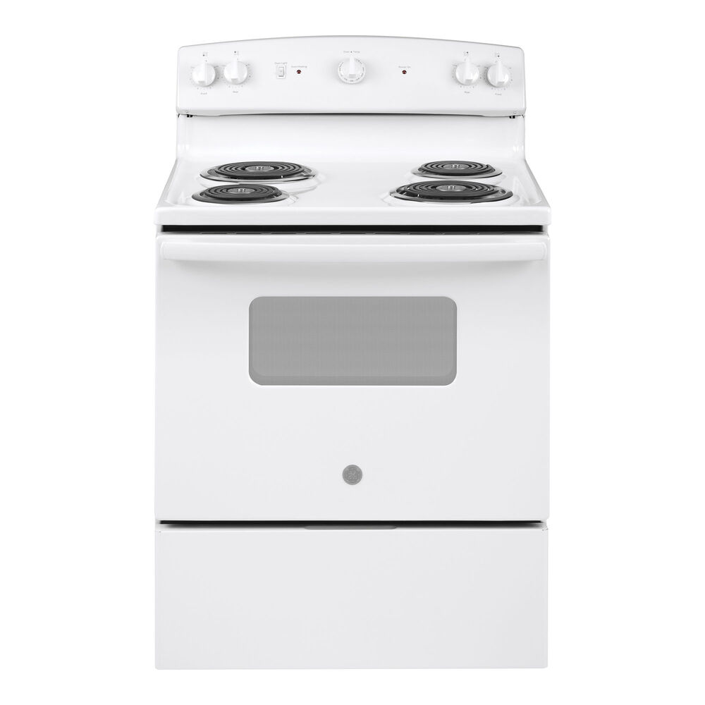 Rent to Own GE Appliances 5.0 cu. ft. Electric Range with Coil Cooktop
