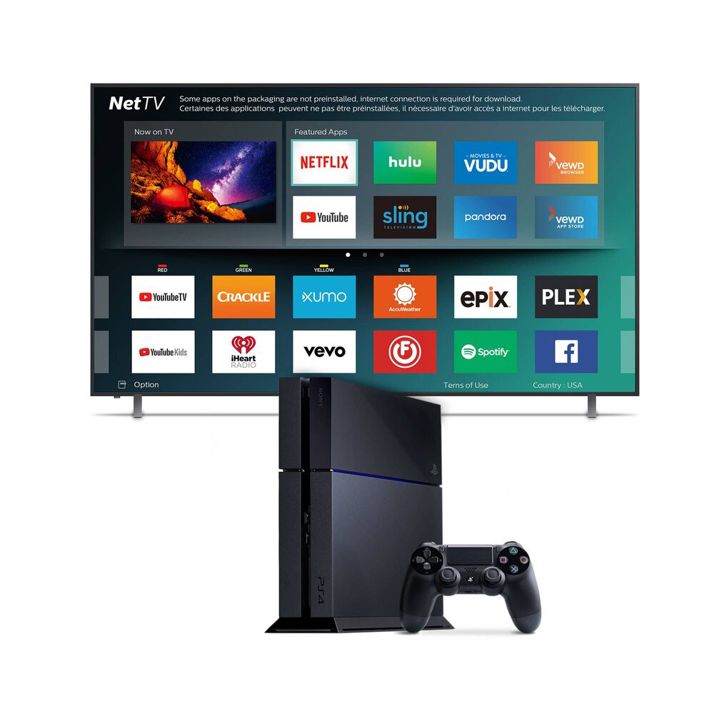 Rent To Own Philips 50 Class Smart 4k Uhd Tv Playstation 4