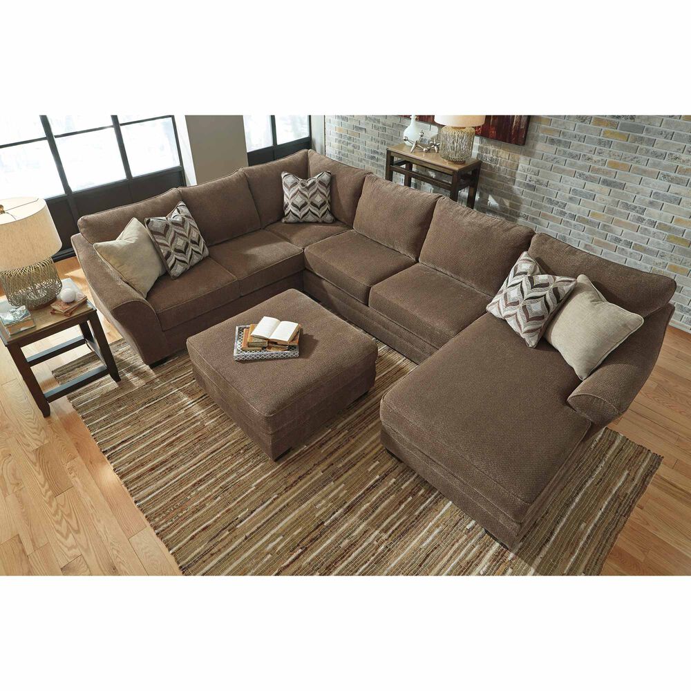 Rent To Own Ashley 4 Piece Justyna Sectional Living Room