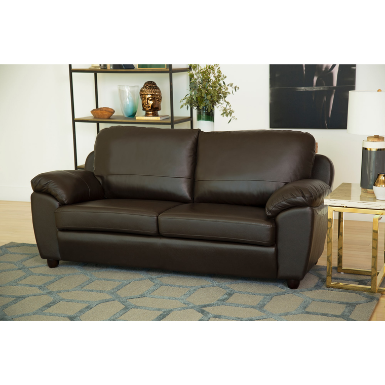leather sofa