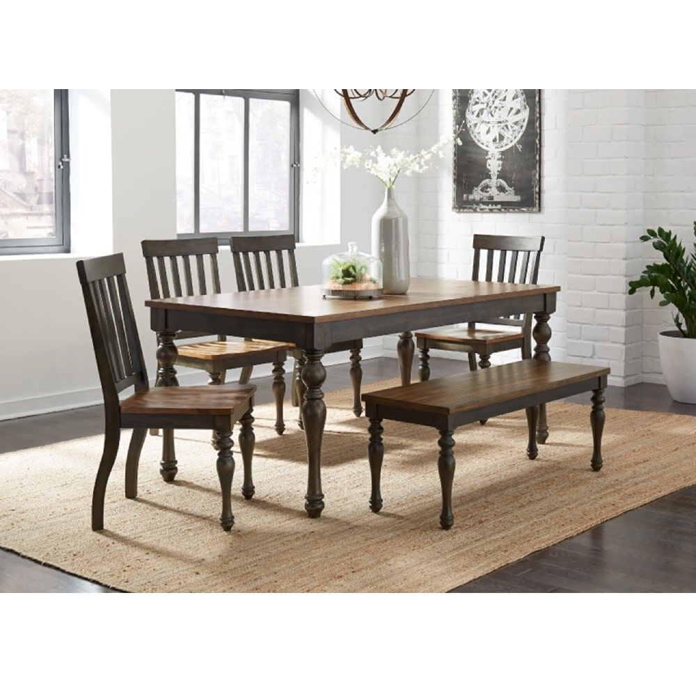 Rent To Own Standard 6 Piece Dunmore Dining Room Collection At Aaron S Today