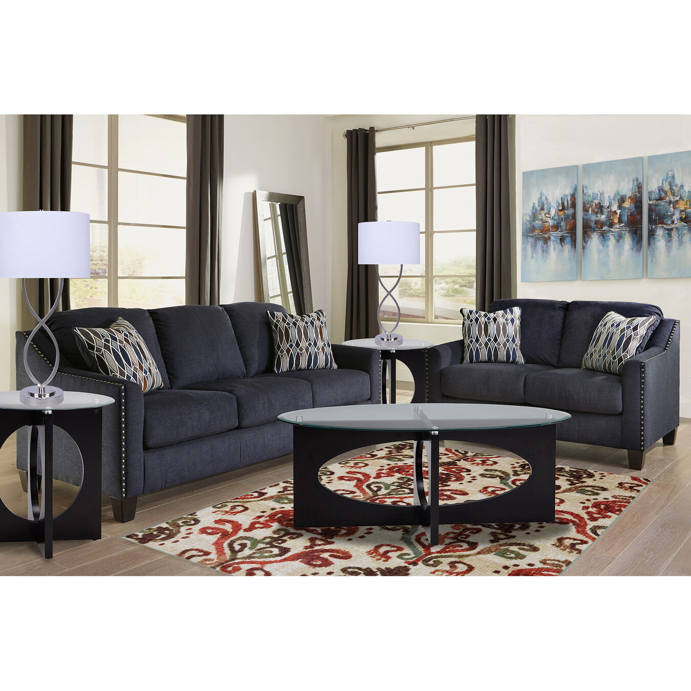 Ashley Furniture Ind. Sofa \u0026 Loveseat Sets 2Piece Creeal Heights Living Room Collection