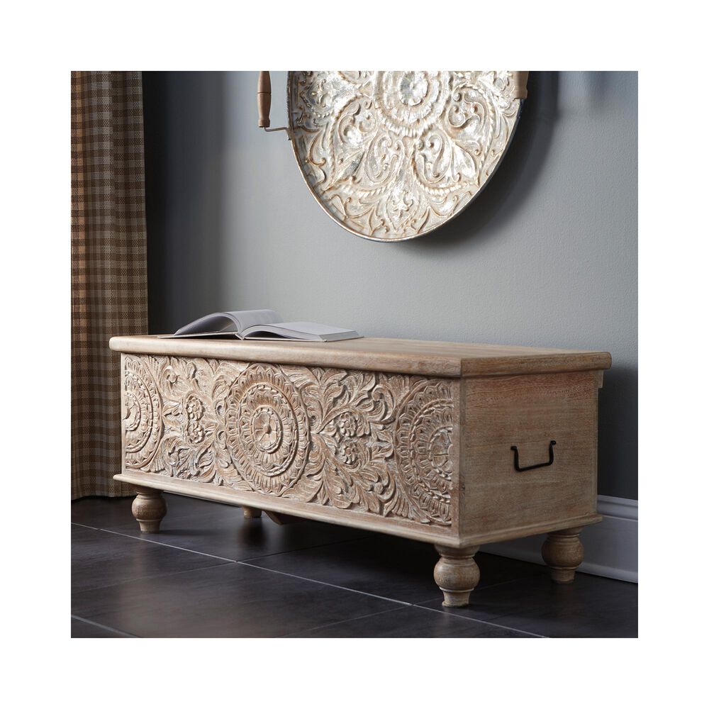 Rent to Own Ashley Fossil Ridge Storage Bench at Aaron's today!