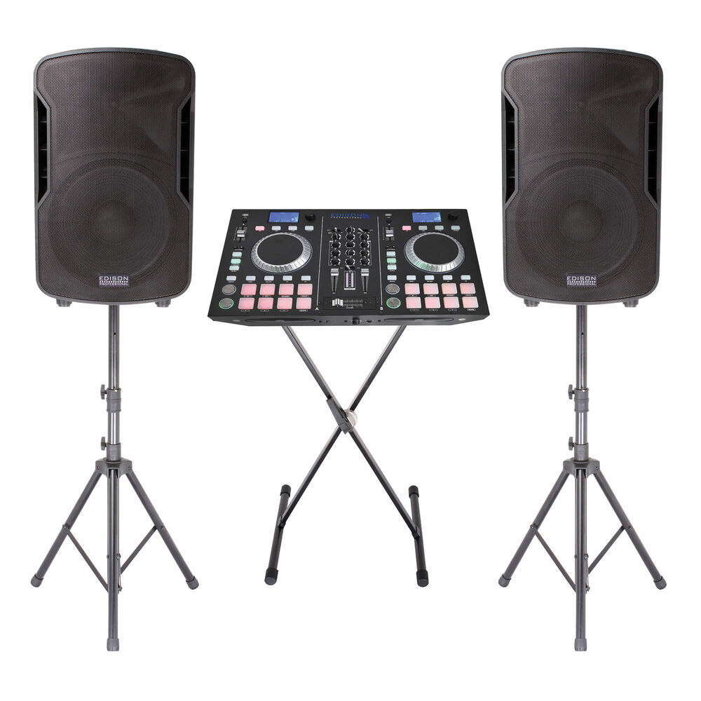 Rent To Own Edison Professional 1200w Professional Dj System