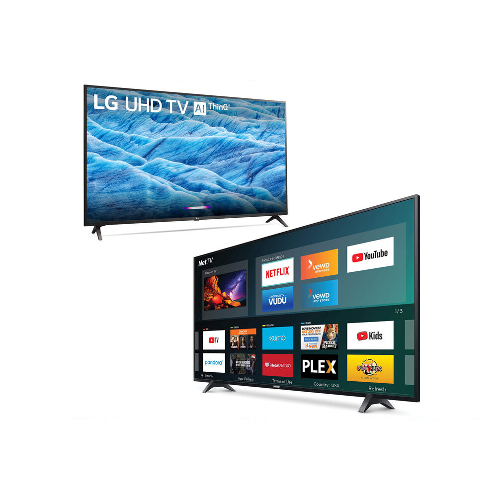 2 Tv Bundle Philips 65 Class And Lg 43 Class 4k Uhd Smart Tvs