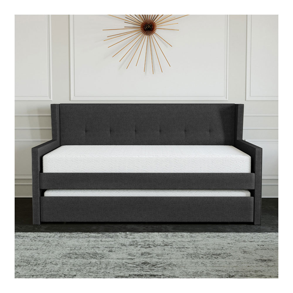 Rent to Own Boyd Sleep Camelia Twin Daybed w/Trundle Black at Aaron's