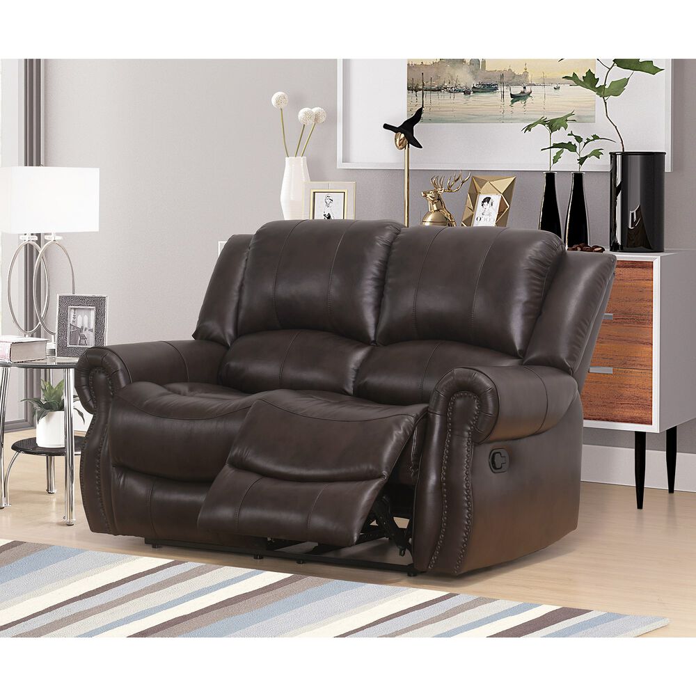 Rent To Own Abbyson Living Bradford Reclining Loveseat At Aaron S Today