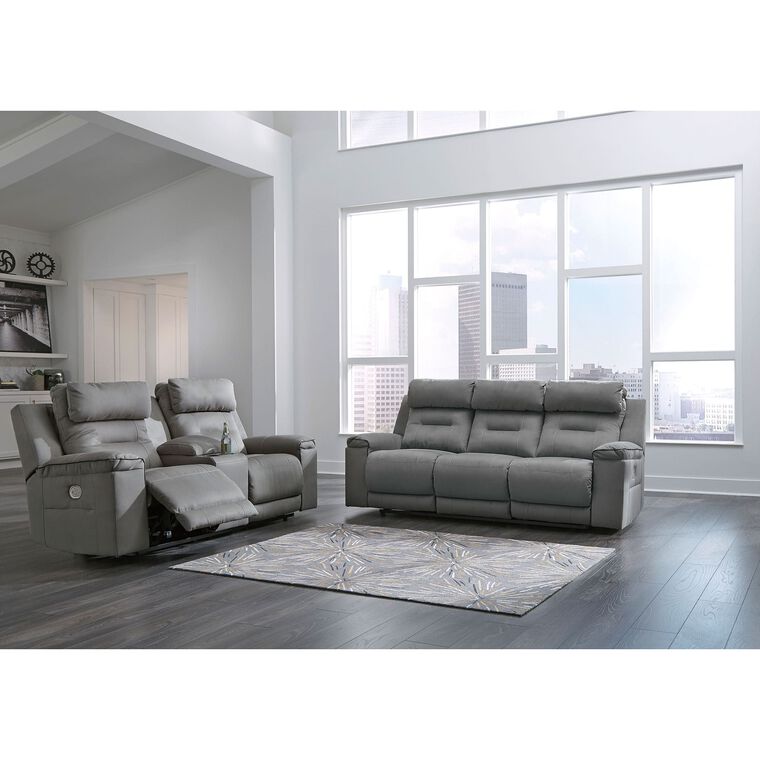 To Own Ashley Furniture Aaron S 2 Piece Trampton Reclining Living Room Collection