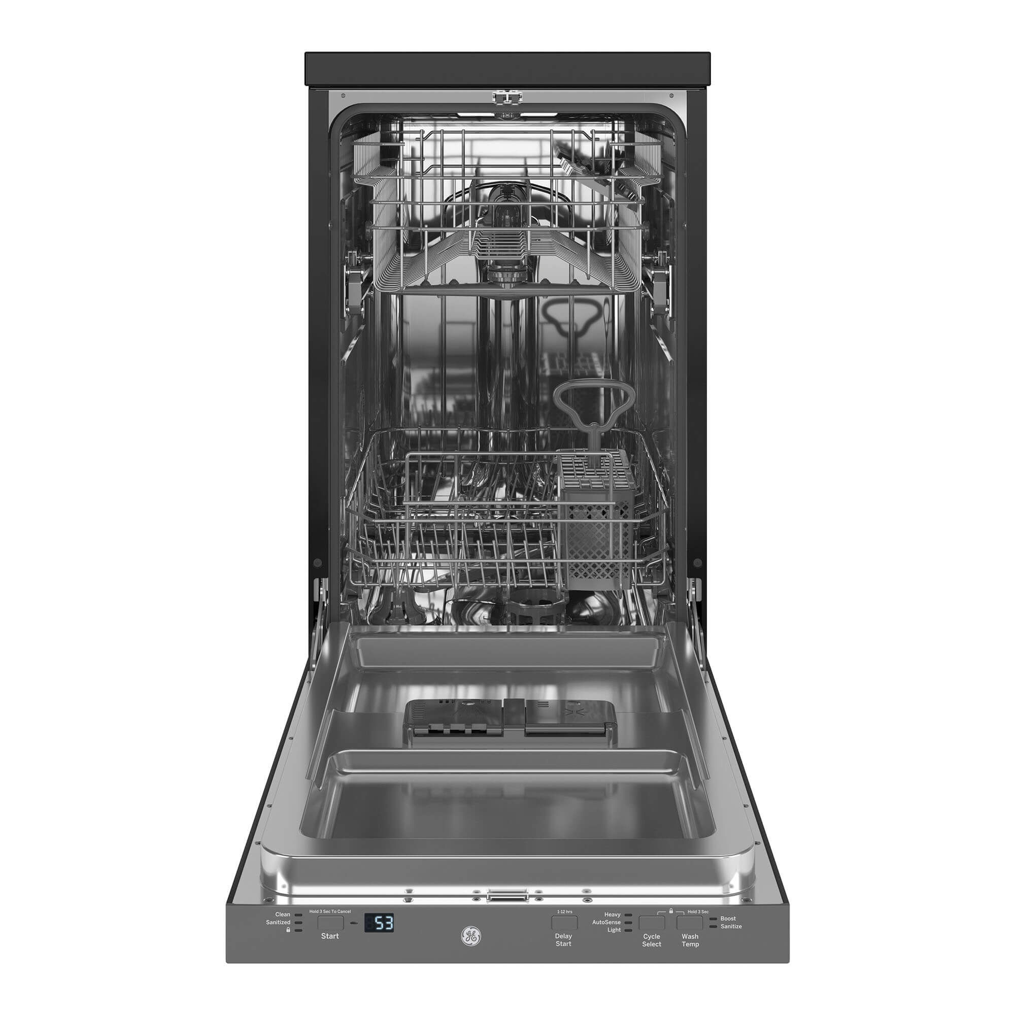 18 dishwasher black