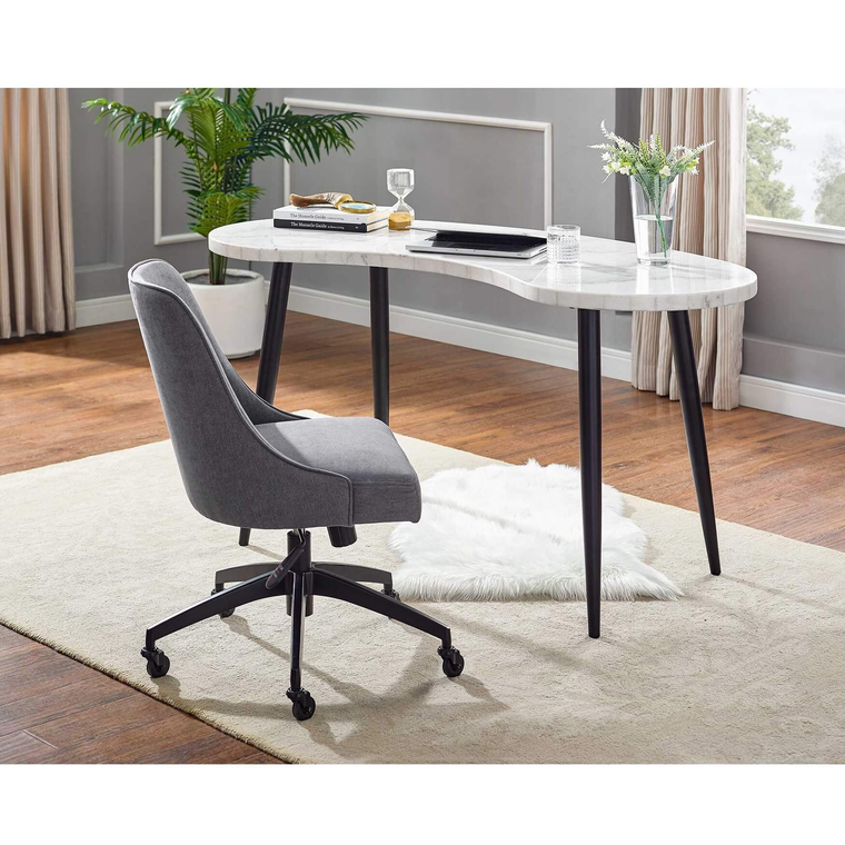 Rent to Own Steve Silver 2-Piece Kinsley Desk and Swivel Chair Set at