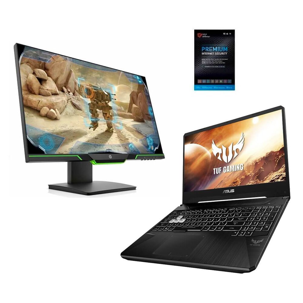 Rent To Own Asus 15 6 Tuf Gaming Laptop With Amd Ryzen 7 Cpu 25 Gaming Monitor Total Defense Internet Security At Aaron S Today