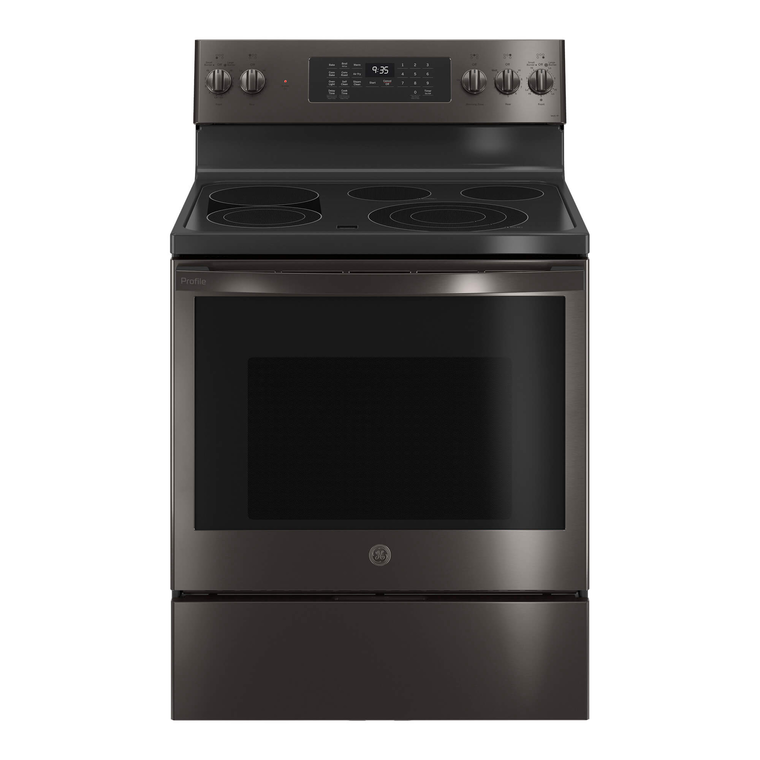 5.3 cu. ft. Self Clean Electric Convection Range - Black Stainless Steel