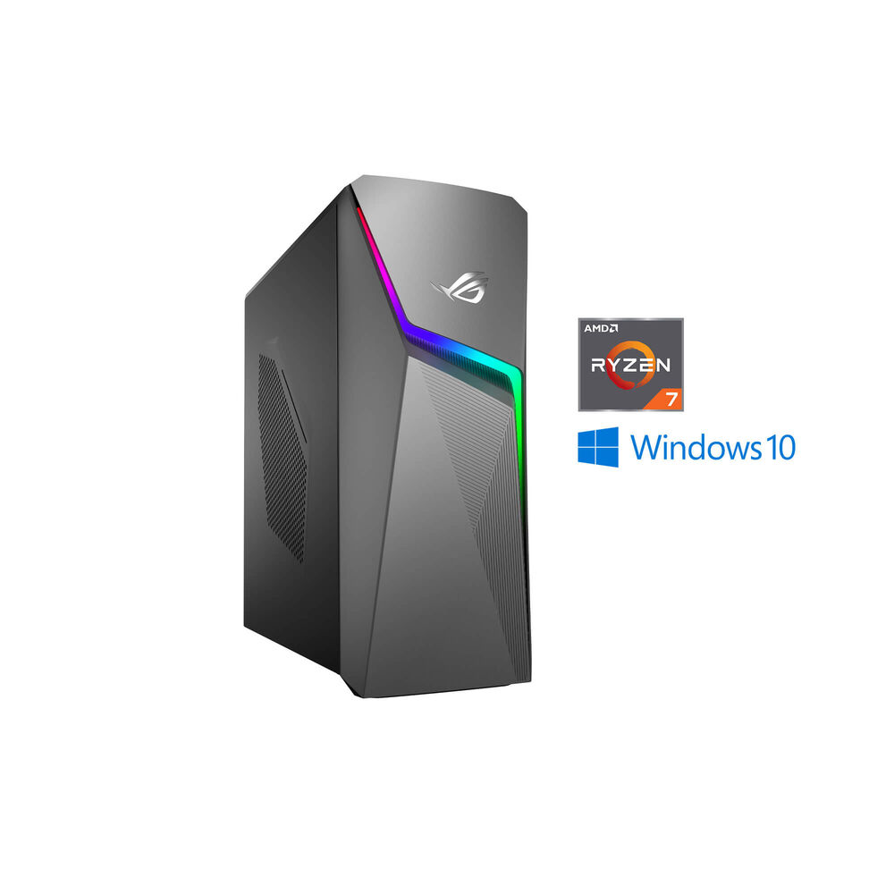 Rent To Own Asus Rog Strix Gl10 Gaming Desktop With 22 Gaming Monitor Microsoft Office 365 Personal And Total Defense Internet Security At Aaron S Today