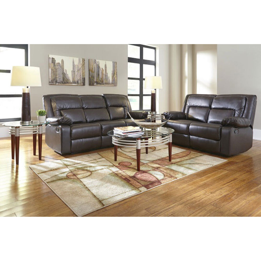 Rent To Own Amalfi 2 Piece Affinity Reclining Sofa And Loveseat At