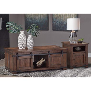 Rent to Own Ashley 2-Piece Budmore Cocktail & End Table ...