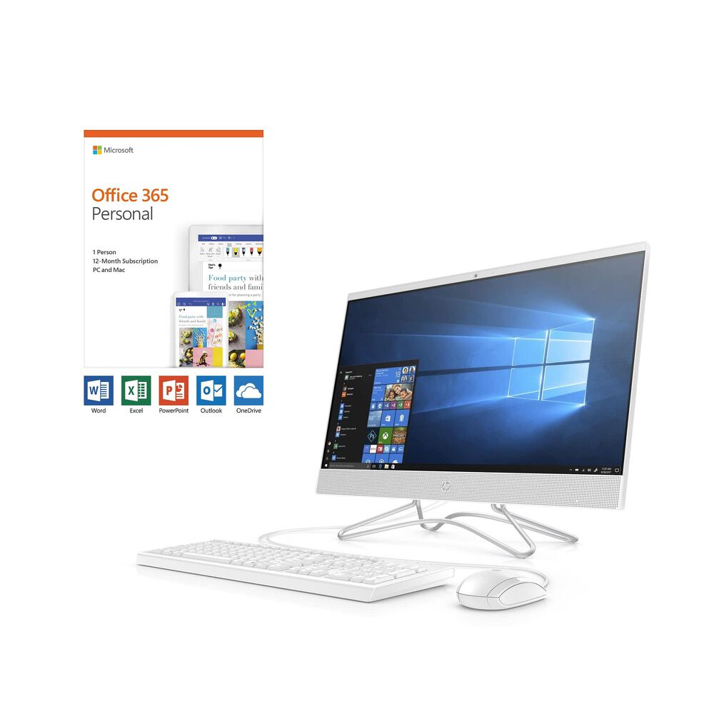 Rent To Own Hp 24 All In One Desktop With Microsoft Office 365 Personal And Total Defense Internet Security At Aaron S Today