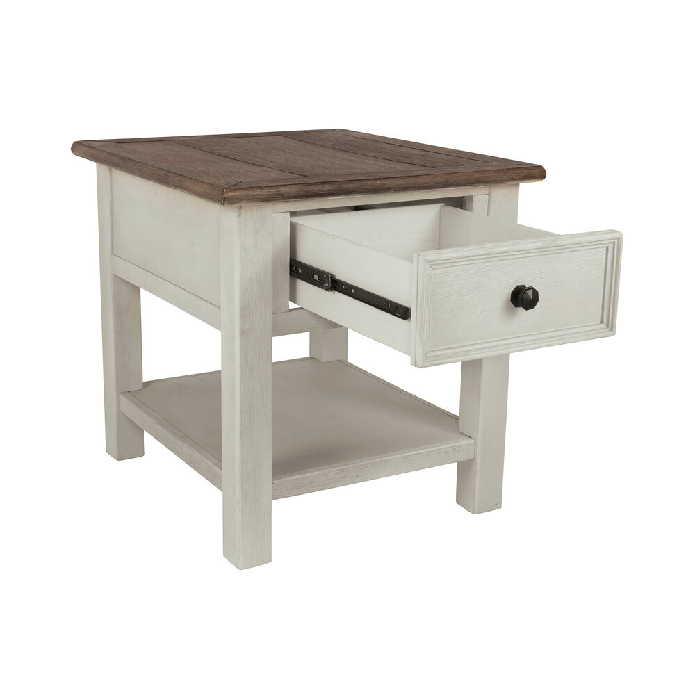 Rent to Own Ashley 3-Piece Bolanburg Cocktail, 1 End Table ...