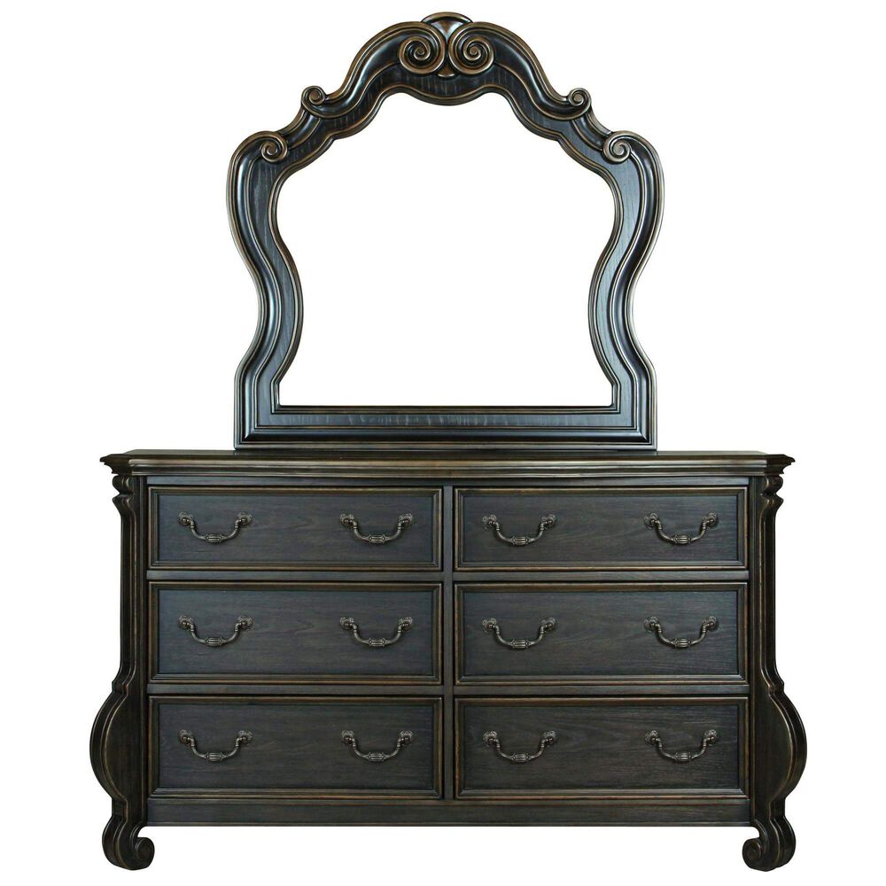 Rent To Own Riversedge Furniture 7 Piece Charlotte Queen Bedroom Collection At Aaron S Today