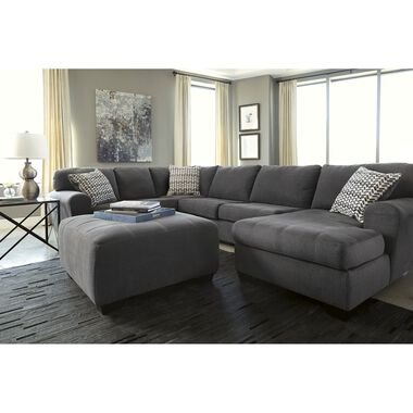 Rent To Own Ashley 4 Piece Sorenton Sectional Living Room