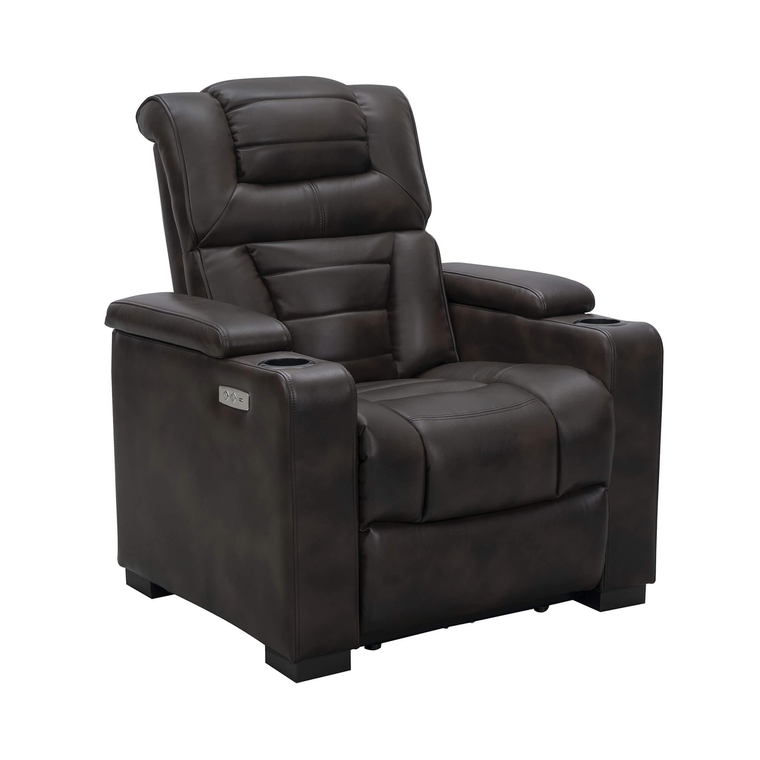 Galaxy Power Theater Chair - Brown