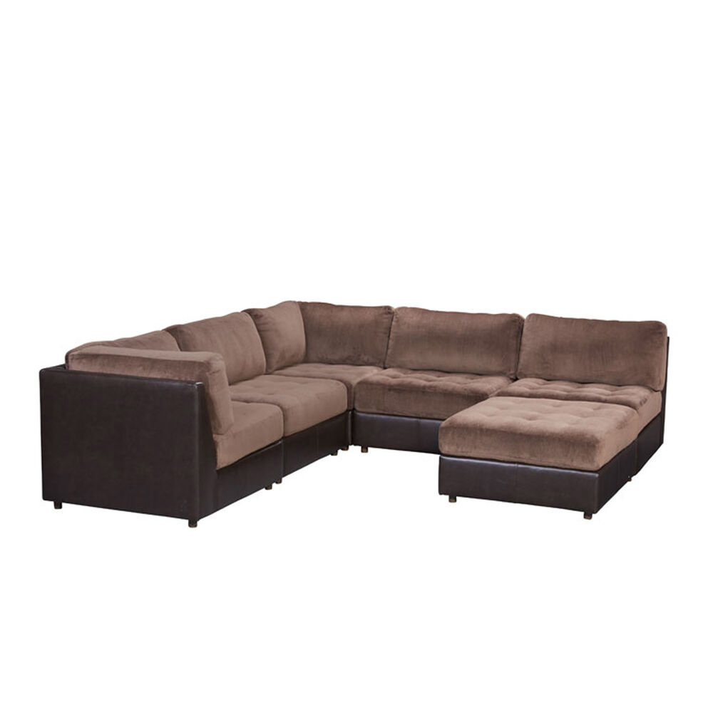 Rent To Own Woodhaven 10 Piece Hennessy Modular Sectional Living